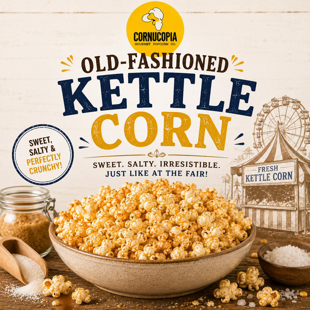 Old Fashioned Kettle Corn