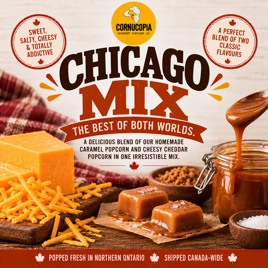 Chicago Mix - Caramel with Cheddar